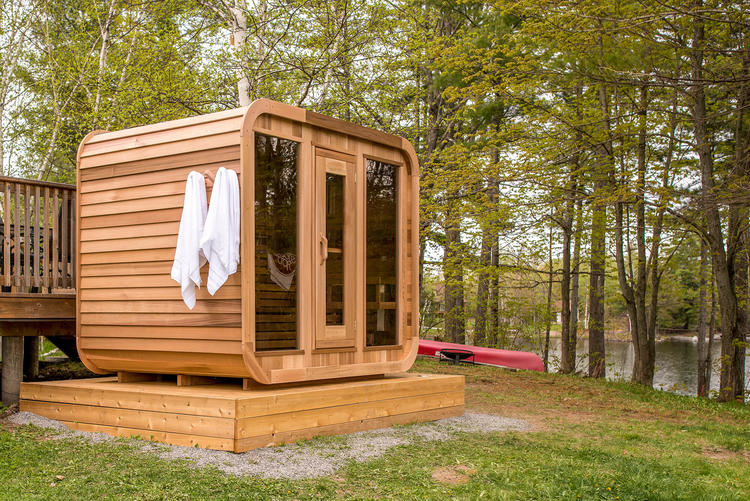 Sauna extérieur Luna Cèdre Rouge